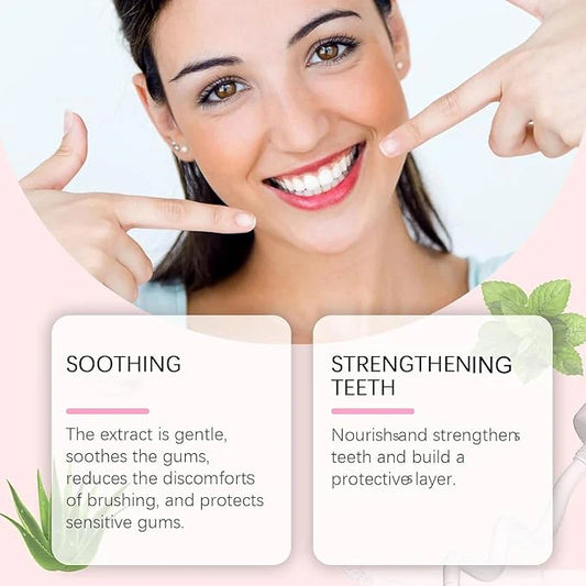 معجون أسنان جل مخصص لتبييض الأسنان