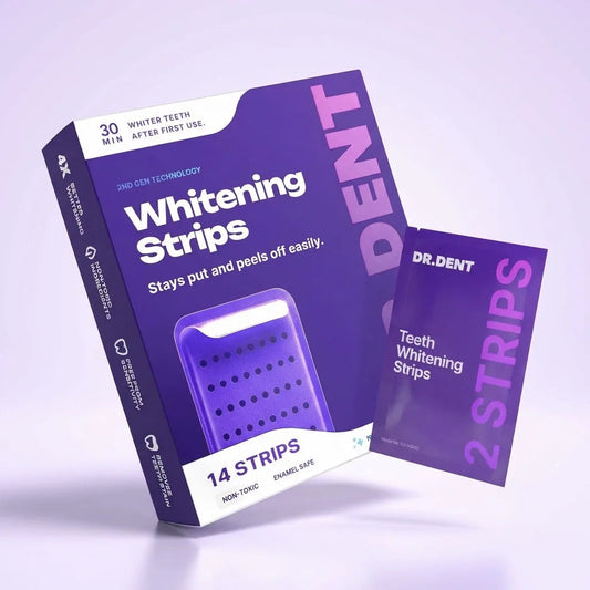 شرائط د. دينت بيربل للتبييض - ابتسامة ناصعة البياض بدون حساسية في 7 أيام